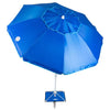 Rio 84 in. Tiltable Blue Beach Umbrella