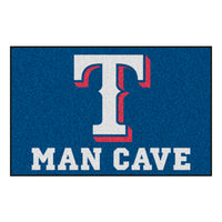 MLB - Texas Rangers Man Cave Rug - 19in. x 30in.