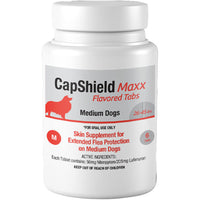 Capshield Maxx Dog Monthly Flea Supplement Chewable 26–45 lb 6 Ct