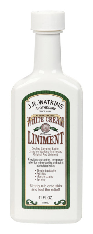 J.R. Watkins White Cream Liniment 11 oz (Pack of 2)