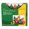 Celebrations Incandescent C9 Multicolored 25 ct String Christmas Lights 25 ft.