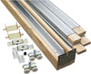 National Hardware Steel Pocket Door Hardware 1 pk