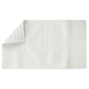 Living Accents 28 in. L X 16 in. W White Thermo Plastic Elastomer Bath Mat Latex Free