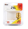 Mr. Heater Gold Brass Restricted Flow Soft Nose P.O.L. Propane Elbow