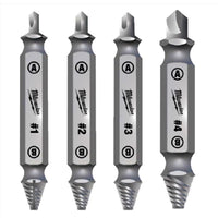 Milwaukee Steel Screw Extractor Set 4 pc