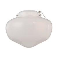 Westinghouse Semi-Gloss White Schoolhouse Ceiling Fan Light Kit - Open Box