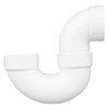 Charlotte Pipe Schedule 40 1-1/2 in. Hub  T X 1-1/2 in. D Hub  PVC P-Trap with Union (Pack of 10)