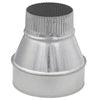 Imperial 6 in. D X 4 in. D Galvanized Steel Furnace Pipe Reducer - Deal of The Week