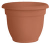Bloem Ariana 13.75 in. H X 17.75 in. W X 17.75 in. D Plastic Traditional Planter Terracotta - Deal of The Week