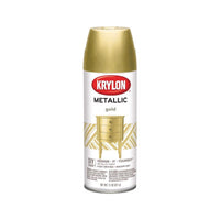 Krylon 1706 12 Oz Gold Metallic General Purpose Spray Paint (Pack of 6)