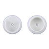 John Sterling Pro 1-3/8 in. L x 1-3/8 in. Dia. White Plastic Rod Socket (Pack of 25)