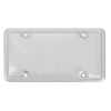 Custom Accessories Clear Acrylic License Plate Protector