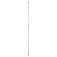 M-D Building Products Silver Aluminum/Vinyl Weatherstrip For Door Jambs 84 in. L X 0.25 in.