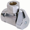 BrassCraft Plumb Shop 1/2 in. FIP outlets X 1/2 in. Compression Brass Angle Valve - Open Box