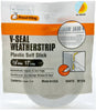 Frost King White Plastic V-Shaped Weatherstrip for Doors and Windows 7/8 in. Thick x 17 ft. L