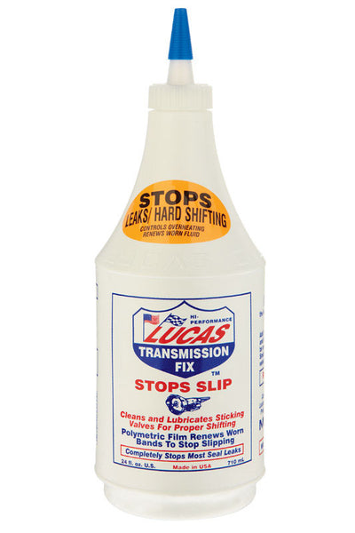 Tratamiento para transmisión automática Transmission Fix de Lucas Oil Products, 24 oz