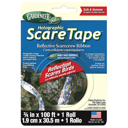 Gardeneer HST-100 Holographic Scare Tape (Pack of 12)