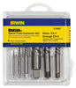 Irwin Hanson Carbon Steel Spiral Screw Extractor Set 6 pc