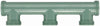 Orbit 3-Port Manifold Extension 1 in. 200 psi (Pack of 6).