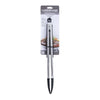 Farberware Black/Silver Silicone/Stainless Steel Tongs