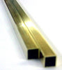 K&S 1/8 in. W X 12 in. L Square Brass Tube 1 pk - Deal of The Week