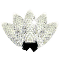 Celebrations LED C9/5MM Pure White Replacement Christmas Light Bulbs (Pack of 8)