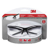 3M Anti-Fog Safety Glasses Clear Lens Black Frame 1 pc. (Pack of 4)
