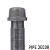 BK Products 3/4 in. MPT Black Malleable Iron Cap (Pack of 5)