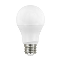 Satco A19 E26 (Medium) LED Dusk to Dawn Bulb Warm White 60 Watt Equivalence 1 pk