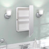 Zenna Home 24 in. H X 16 in. W X 4-1/2 in. D Octagon Medicine Cabinet/Mirror