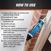 DAP Window, Door & Siding Black Silicone Waterproof Sealant 9.8 oz. (Pack of 12)