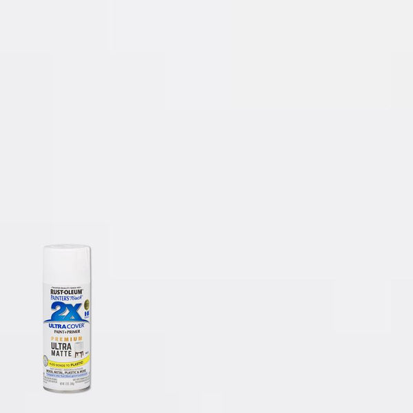 Rust-Oleum 12-oz White Primer Flat Spray Paint at