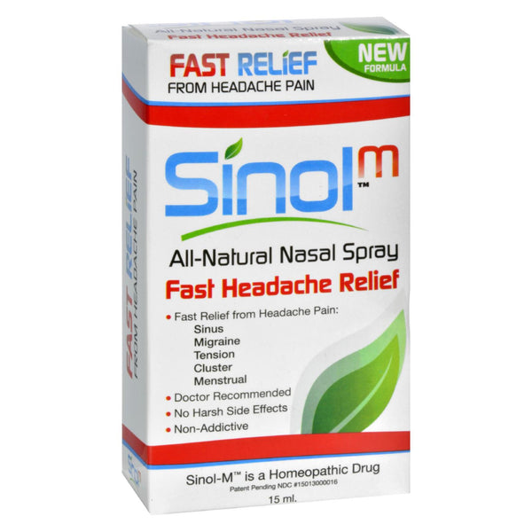 Aerosol nasal para aliviar el dolor de cabeza Sinol - 15 fl oz