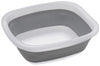 Progressive Prepworks Clear/Gray Plastic Rust-Resistant Dish Tub 15 L x 5.5 H x 12.25 W in.