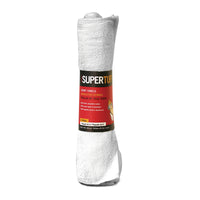 Trimaco 10756/12 White Supertuff Cotton Terry Towels 6 Count