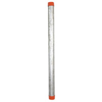 B&K Mueller 1-1/2 in. D X 30 in. L Galvanized Steel Pre-Cut Pipe