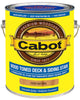Cabot Transparent 19200 Natural Oil-Based Penetrating Oil Deck and Siding Stain 1 gal. (Pack of 4)