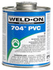 Weld-On 704 Gray Solvent Cement For PVC 8 oz
