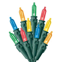 Celebrations Blue LED Mini Multicolored 100 ct String Christmas Lights 24.5 ft. (Pack of 12)
