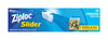 Ziploc Slider 1 gal Clear Freezer Bag  (Pack of 12)