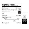 Feit White B10 E12 (Candelabra) Filament LED Bulb Daylight 60 Watt Equivalence 2 pk