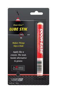 AGS Door-Ease General Purpose Flammable Lubricant Stick 0.43 oz. for All Friction Surfaces (Pack of 12)