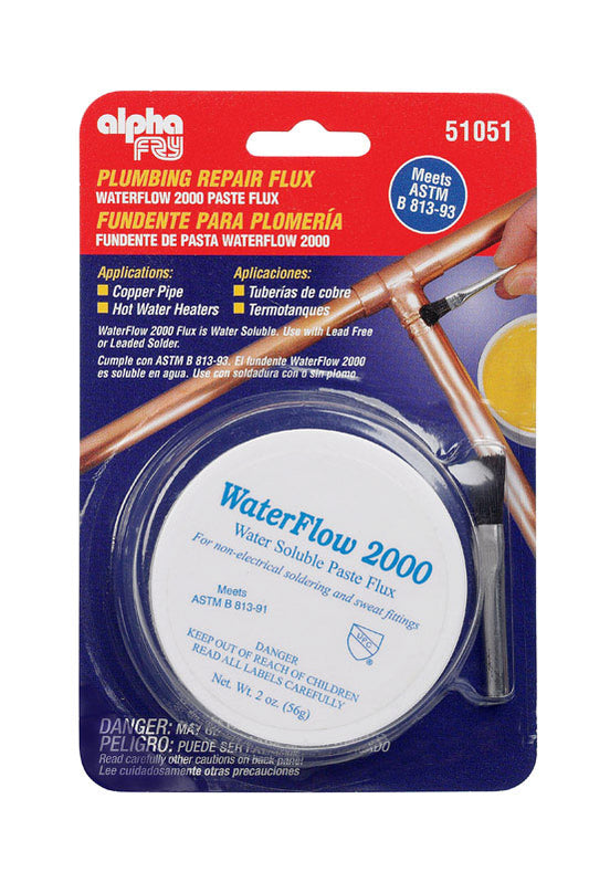 Alpha Fry 2 oz Lead-Free Water Soluble Flux 1 pc