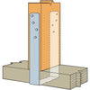 Simpson Strong-Tie 5.6 in. H X 1.3 in. W X 7.7 in. L Galvanized Steel Stud Plate