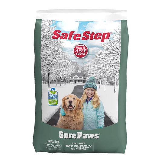 Safe Step Magnesium Chloride Natural Non Toxic Pet Friendly Ice Melt Granule 20 lbs.