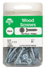 Hillman No. 12 x 1-1/4 in. L Phillips Zinc-Plated Wood Screws 50 pk (Pack of 5)