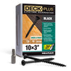 Deck Plus No. 10  x 3 in. L Star Flat Head Exterior Deck Screws 1 lb.