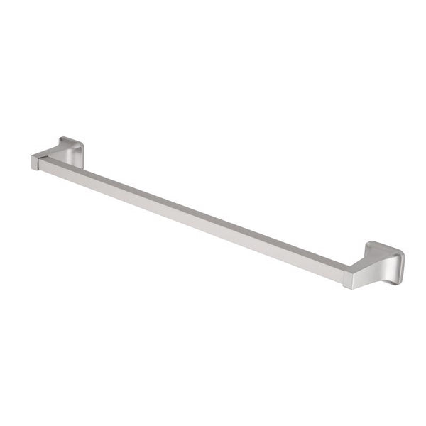 Barra para toalla OakBrook Collection de níquel cepillado de 25 in. L, zinc fundido