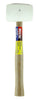 Great Neck 16 oz Contoured Mallet Rubber Head Wood Handle