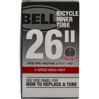 Bell Sports 26 in. Rubber Bicycle Inner Tube 1 pk - Open Box